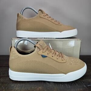 Vessi Weekend 1.5 Sneaker Womens Size 8 Waterproof Shoes Oak Brown White